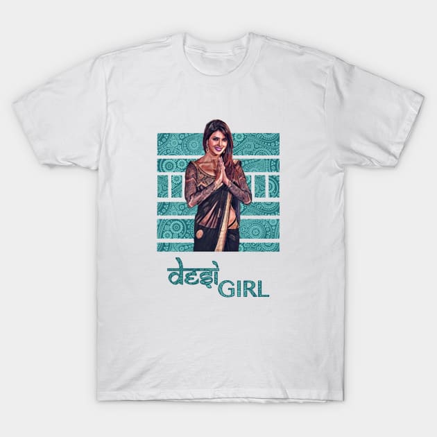 Desi Girl T-Shirt by Jotted Designs